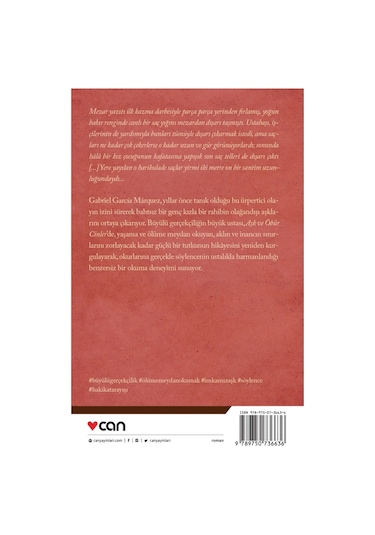 Aşk Ve Öbür Cinler - Gabriel Garcia Marquez - Can Yayınları