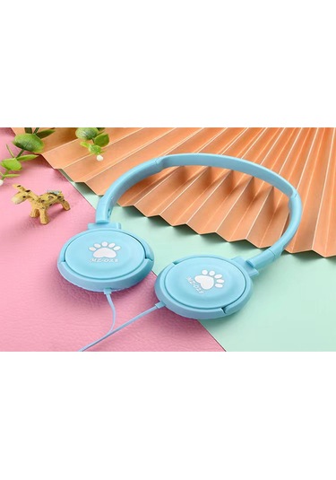 Hangfox Kulaküstü Kablolu Kulaklık 40mm Hoparlörlü 3.5mm Plug 1.2m Kablolu Mikrofonlu Tutturucu Pembe Model 026