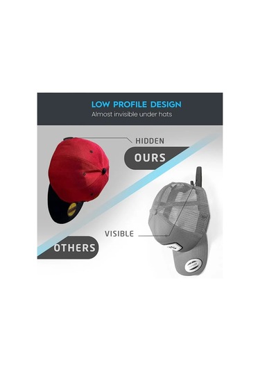 5 10 Adet Yeni Beyzbol Şapkası Kanca Şapka Yapışmasını Kanca