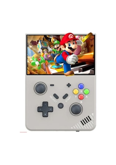 Konsol Plus R43 Pro M18 Retro 20 000 Oyunlu Taşınabilir El Oyun Konsolu Gri