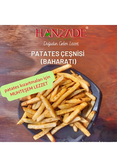 Hanzade Bitkisel Kızarmış Patates Baharatı Çeşnisi 50 G