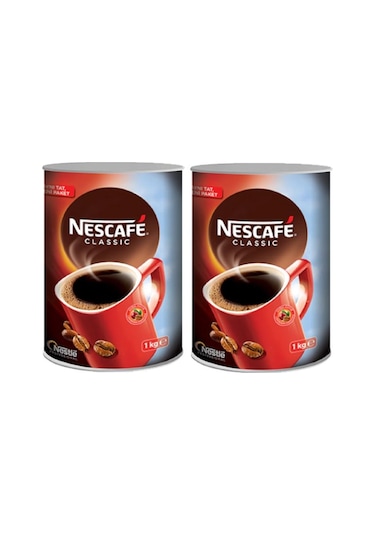 Nescafe Classic Kahve Teneke 2 x 1 KG