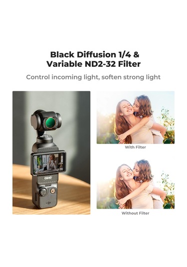 K&f Concept Magnetic Nd2-nd32 & Black Mist 1/4 Djı Osmo Pocket