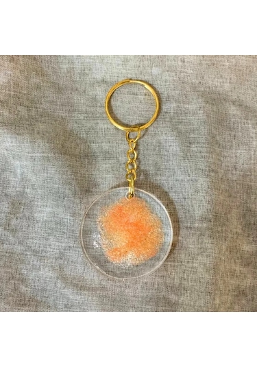 Uretti - Yasemen 7822 - El Yapımı Epoksi 3'lü Set Turuncu