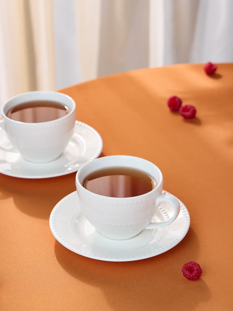 Lefard 2 Kişilik 250 Ml Porselen Çay Takımı 189789696 Sütlü