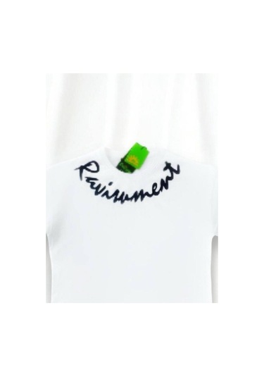 Erkek Çocuk Yazı Baskılı T-shirt-14622 Beyaz