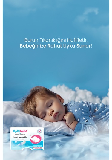 Optibebe Nazal Aspiratör + 2 Yedek Uç Hediyeli