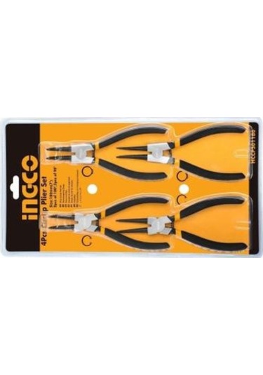 Ingco 180Mm 4 Parça Segman Pense Seti