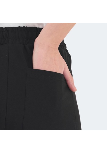 Slazenger RAMLAH I Kadın Cepli Siyah Şort