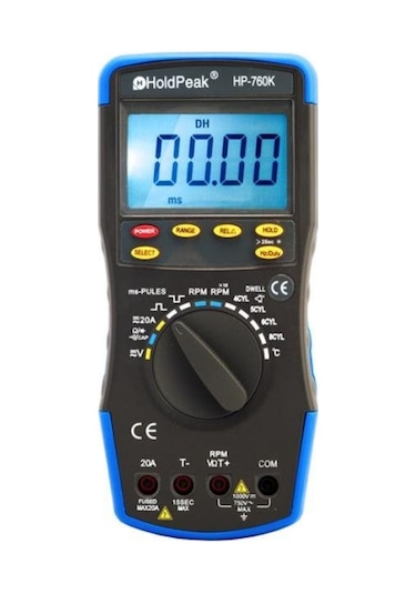 Holdpeak Hp-760k Dijital Motor Analizör & Takometre