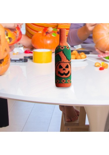 Suntek Örgü Şişe Kazak Eğlenceli Eve Taşınma Kabak Kabak