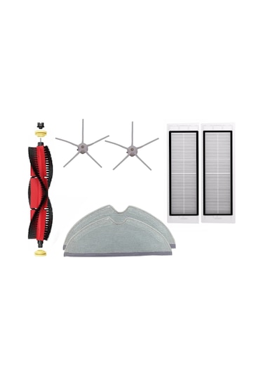 S5 Max Robot Süpürge Uyumlu 7'li Yedek Parça Seti