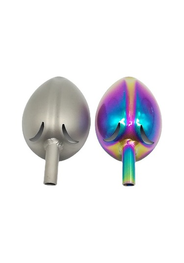 Yuntech01 Titanyum Alaşımlı Yem Atma Kaşığı - Dayanıklı, Yem Tutmayan, Su Çıkaran Delikli Tabanlı Olta Sporu Aleti Gümüş