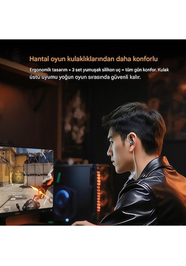 Kz Gale Kulak İçi Monitör Çift Mikrofonlu Oyuncu Kulaklığı Gale