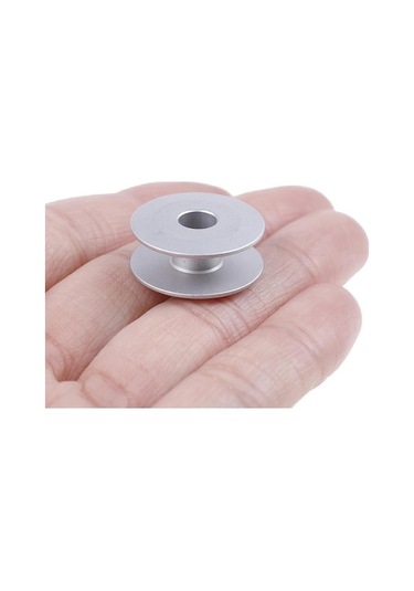 Novahub Singer Brother Dikiş Makinesi Araçları İçin 10 Adet 21mm Endüstriyel Alüminyum Bobinler