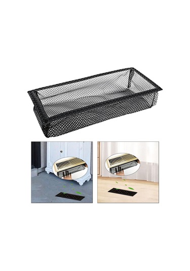 Homyl Zemin Kayıt Kapağı Ekran Ağı Malzemeleri Ev Yurt Banyo Siyah