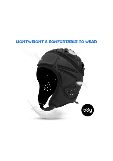 Geeroyoo Gençlik Yumuşak Ragbi Kaskı Çocuklar İçin Ayarlanabilir Futbol Ve Futbol Başlığı Hafif Koruyucu Spor Kaskı Kamuflaj Kamuflaj