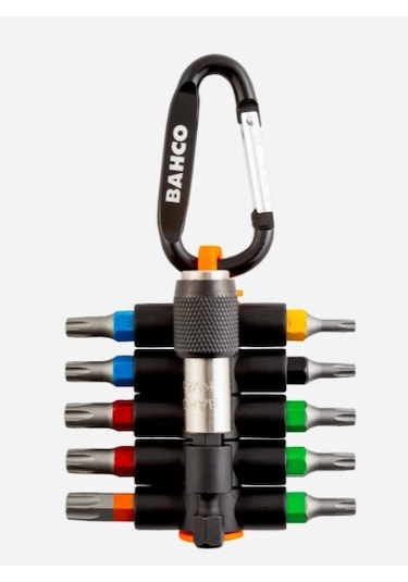 Bahco 59S/Tcs11-1 Torx Tornavida Uç Seti Ve Tutucu 11 Adet