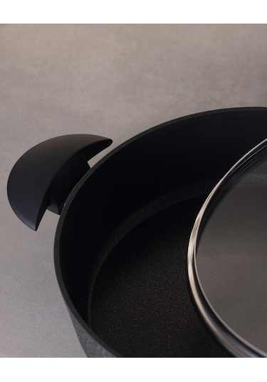 Madame Coco Opus Titanium 7 Parça Tencere Seti - Siyah Tncr0000000041