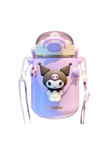 Ayarlanabilir Askılı Bardak Termos Bardağı İle Birlikte Gelir Eolv53 Açık Mor