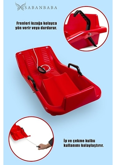 Frenli Kızak Kırmızı