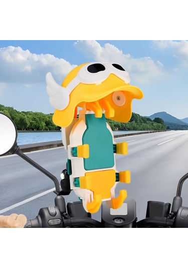 Suntek Tüm Cep Telefonları Için Motosiklet Telefon Sarı