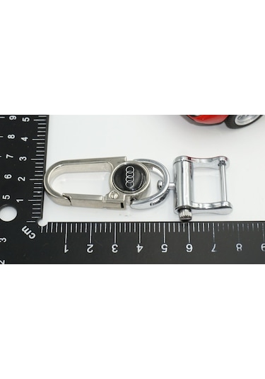 Audi Uyumlu Logo Krom Metal Stil Anahtarlık New Style (324200677)