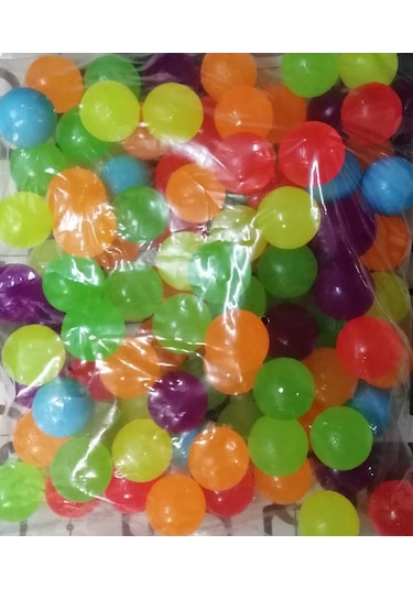 32 Mm Zıpzıp Top 100 Adet Yerli Üretim Yapışma Yapmaz
