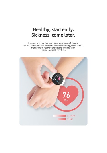 Neevoyu D18Pro 1.44" Akıllı Saat (İthalatçı Garantili)