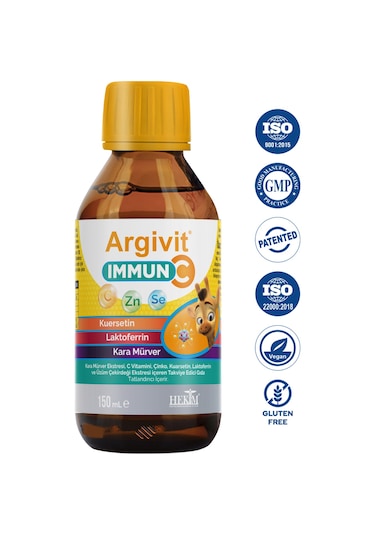 Argivit Immun C Takviye Edici Gıda 150 ML