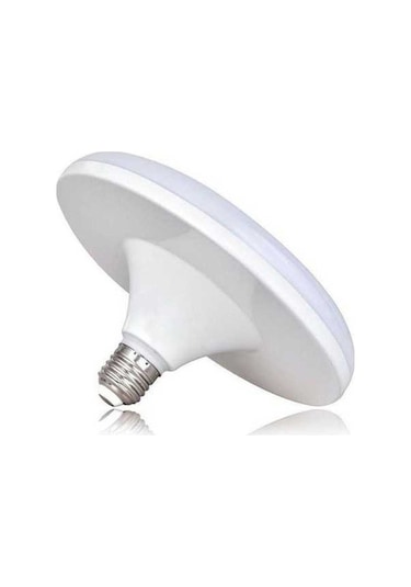 Fastbuy Beyaz Enerji Tasarruflu Ufo Led Ampul Işık Düz Tavan Alüminyum Taban E27 50w