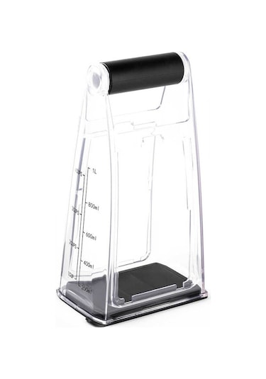 Tantitoni Hazneli Çift Yönlü Rende Siyah