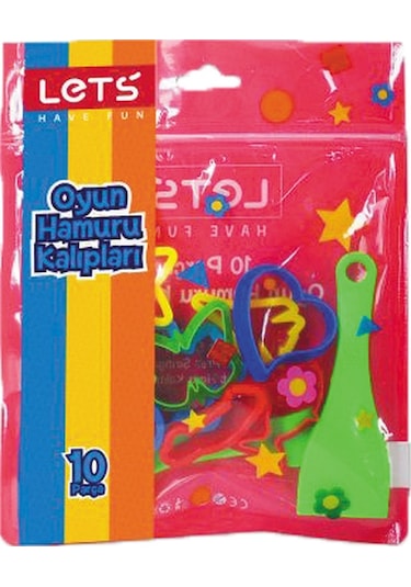 Lets Oyun Kalıpları 10 Parça L-8417