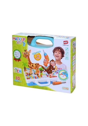 3D Yaratıcı 340 Parça Matkaplı Tamir   Seti