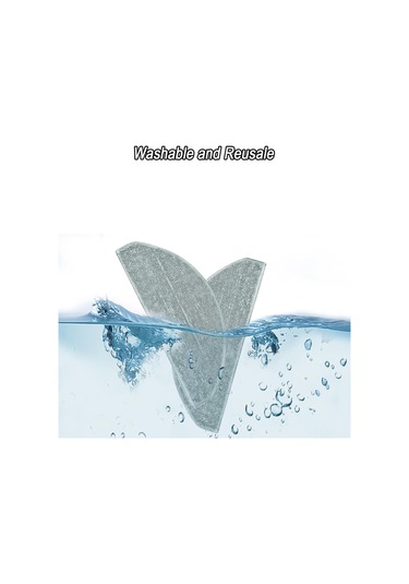 Dofolink İrobot Roomba Combo Essential Y0110, Y0140, Y0112, Q0120 İçin Yıkama Yapılabilir Tekrarlı Kullanım Mikrofiber Fırça Bezi Değiştirme Parçası