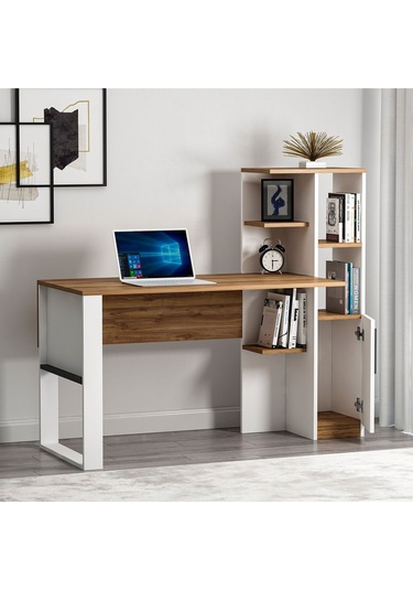 Tody Çalışma Masası - Beyaz Kemençe Beyaz - Kemençe