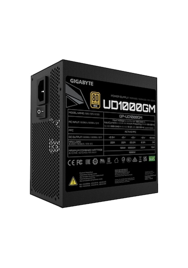 Gigabyte GP-UD1000GM 1000W 80+ Gold Modüler Ultra Dayanıklı Güç Kaynağı