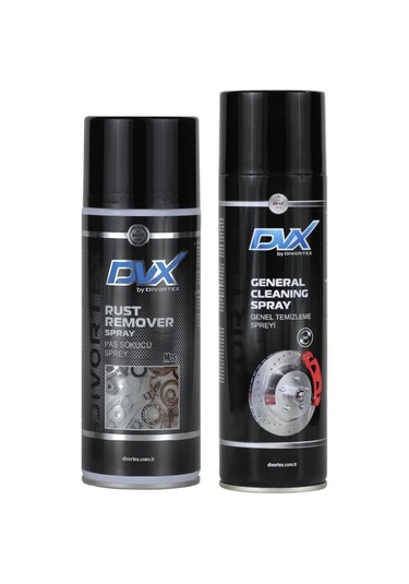 Divortex Güçlü Pas Sökücü ve Fren Balata Sprey Seti N11.1717