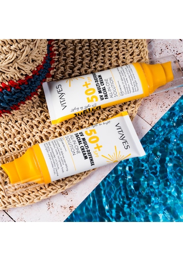 Vitayes Yüksek Koruyucu Yüz Güneş Kremi SPF50+ 50 ML