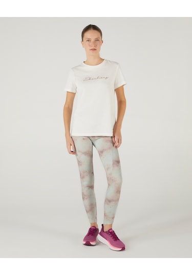 Skechers W Performance Coll. Ankle Legging Kadın Yeşil Tayt S242189-299 Yeşil