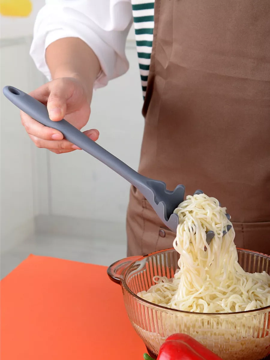 Home&sweet Silikon Mutfak Seti 10 Parça + Stand 200292379 Gri