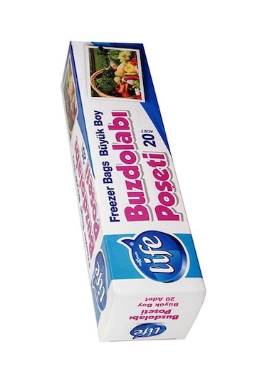 Life Büyük Boy Buzdolabı Poşeti 20'li