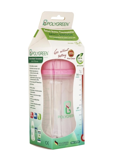 Polygreen Kd 3020 Akıllı Biberon (Pembe)