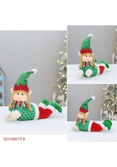 Suntek Yılbaşı Elf Bebek El Sanatları Dekorasyonu Stil-f