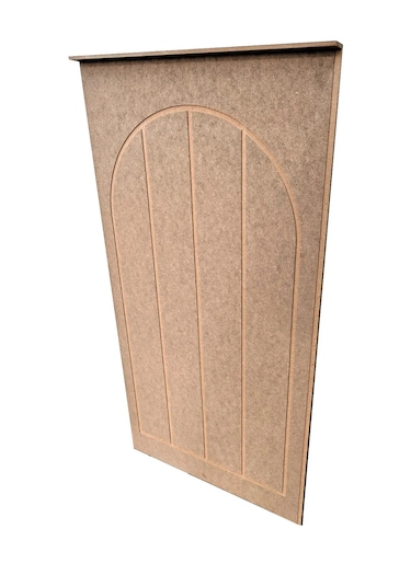 Mdf Cnc Işlemeli Dekoratif Boyanabilir Duvar Paneli 102x54cm