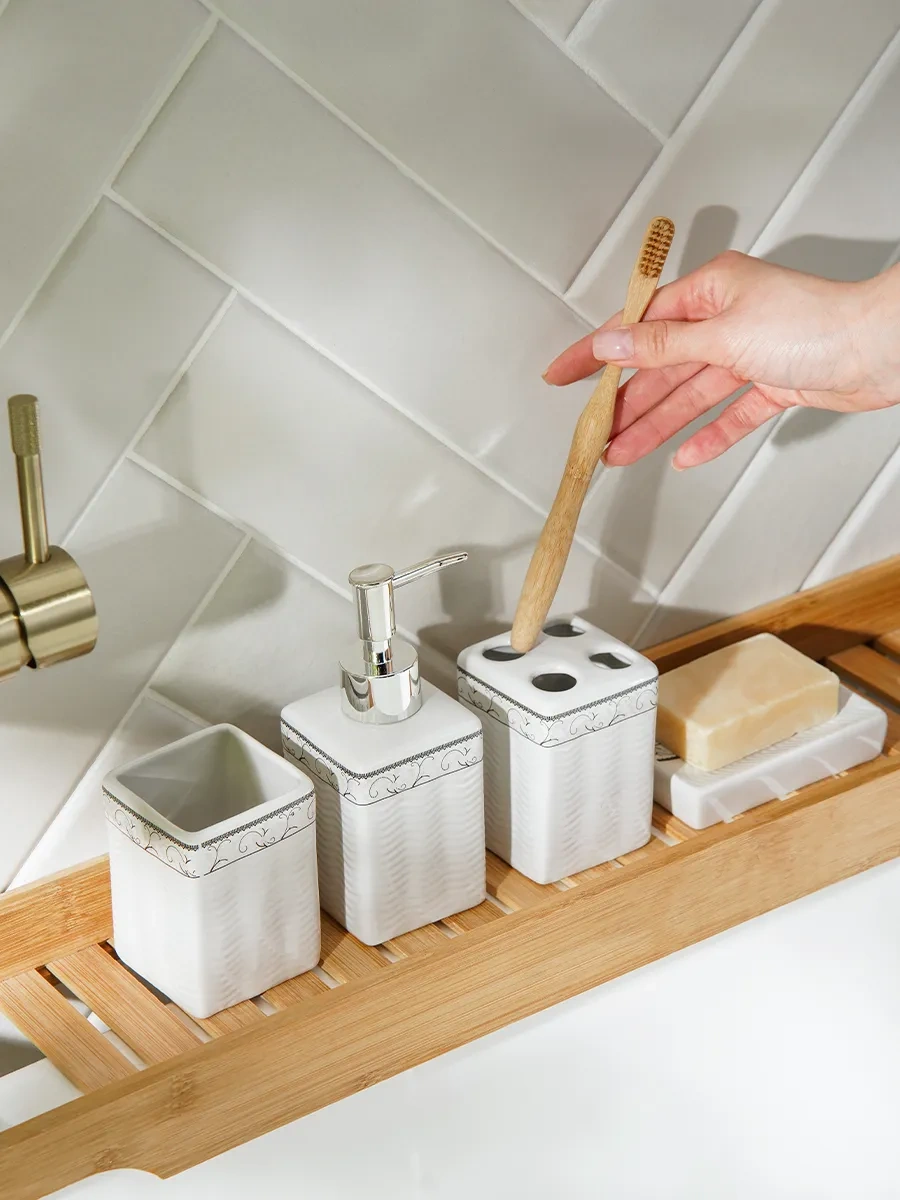 Skyphos Banyo Seti, 4 Parça 111631924 Beyaz