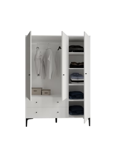 Focus White Genç Odası %100mdf Beyaz