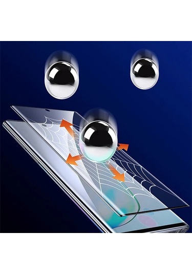 Baseus Sm Galaxy Note 10 Full Ekran Koruyucu 0.15mm 2 Adet Set 0.15mm Full-screen Curved Antı-explos- 5775