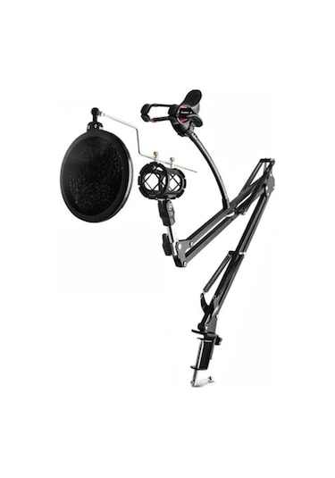 König K Set 01 Tripot Stand Pop Filtre Shock Mount Set