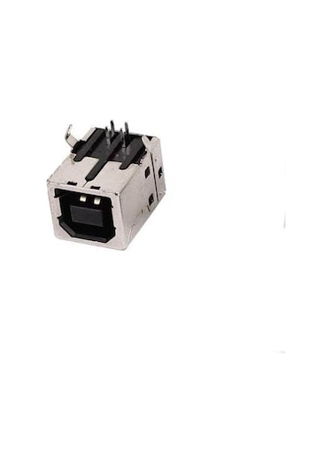 Koodmax-Usb B Tipi Dişi Konnektör - Lehim Tip - Yazcı Dişi Soket - 5 Adet